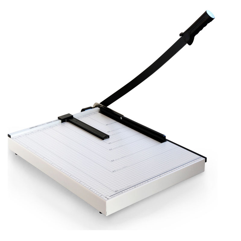 得力 8011钢质切纸刀裁纸刀切纸机铡刀裁纸器裁纸机高清大图