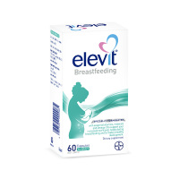 [提高哺乳质量][张歆艺同款]elevit 爱乐维 哺乳黄金素 60片/瓶 澳洲进口叶酸复合维生素 100克