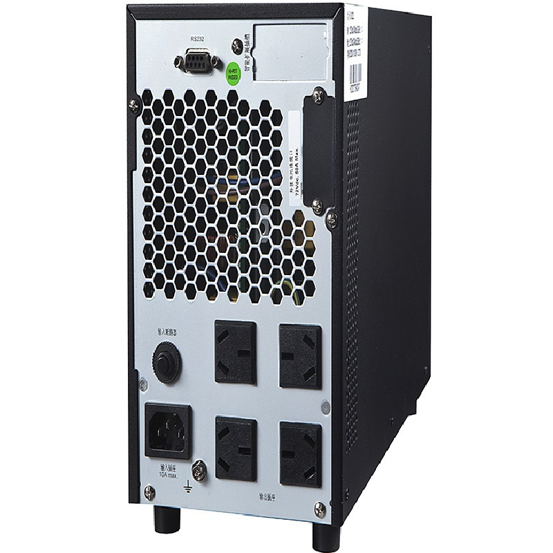 戴克森 DK303L (长效机型) 不间断UPS电源3KVA 稳压静音 液晶屏显 长效机型 20分钟