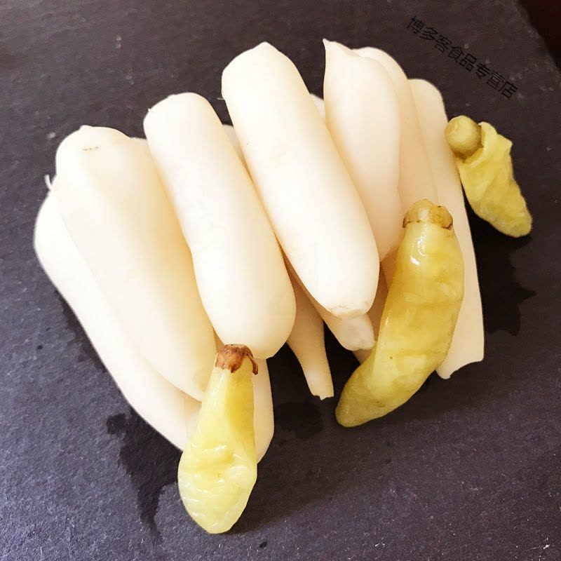 馋萝卜头泡椒山椒酸辣脆爽口开胃萝卜条下饭菜泡菜散称零食图片
