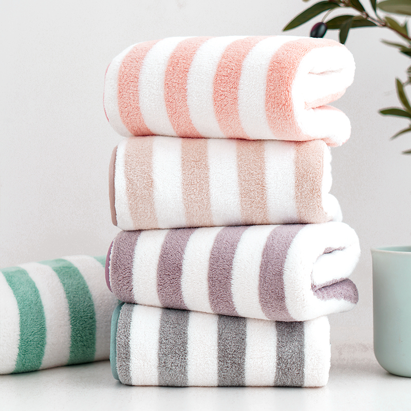 金菁jinjing毛巾活性印染耐用不脱色长绒纤维柔软吸水1条装