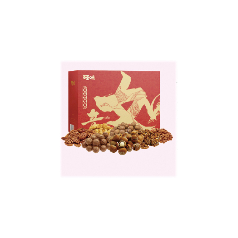 百草味(BE&CHEERY) 如意礼盒 1330g 食品礼盒