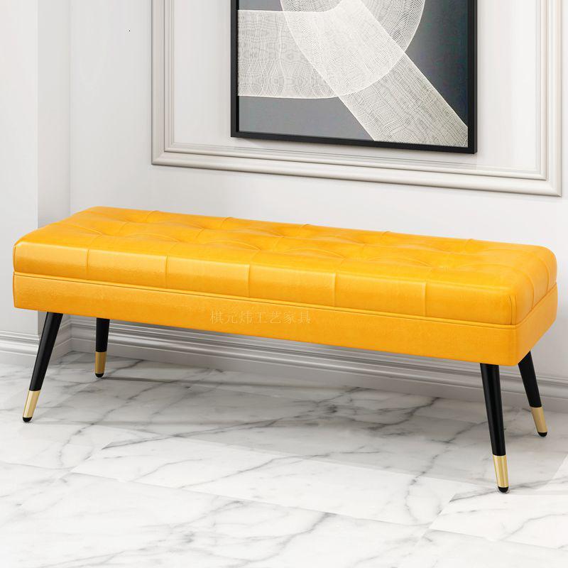 涵杨轻奢换鞋凳家用床尾凳卧室长条凳服装店休息凳沙发凳子长方形凳子