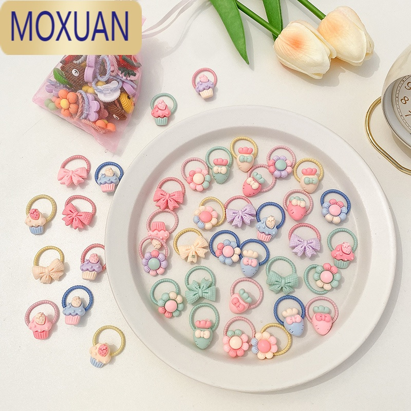 MOXUAN宝宝发圈可爱儿童皮筋不伤发弹性好橡皮筋女童发饰幼儿园扎头头绳