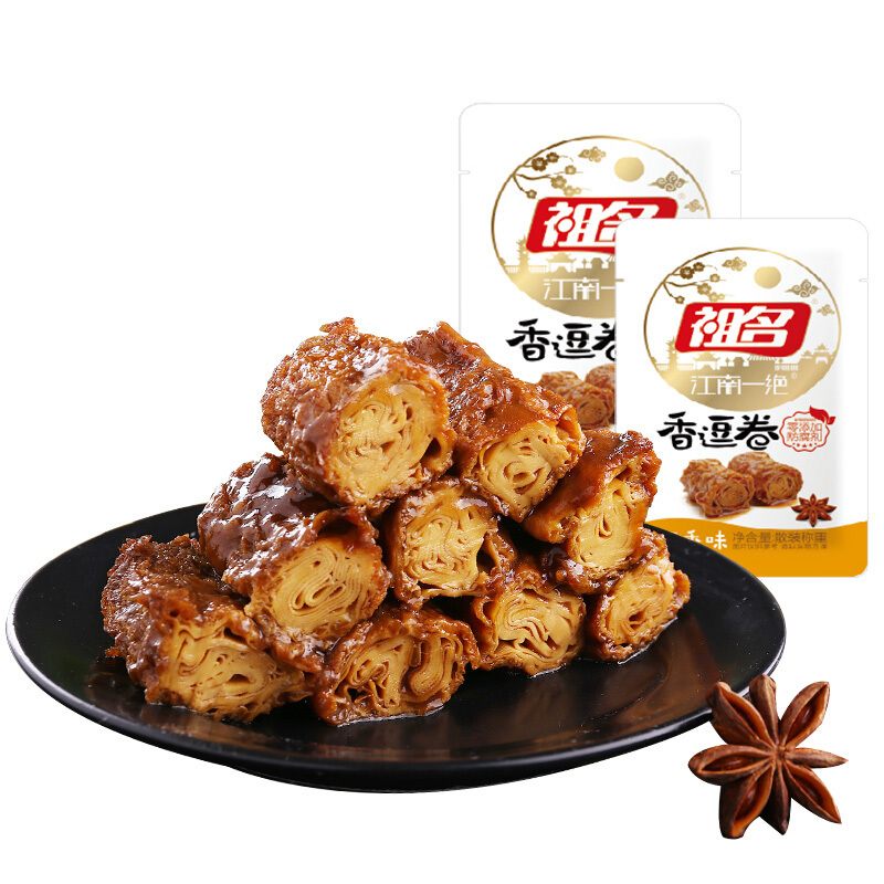 祖名五香味香豆卷100gY