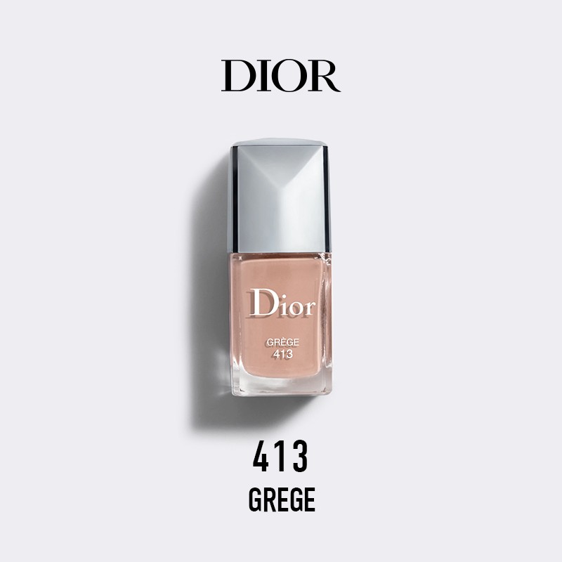 迪奥(Dior)指甲油炫亮持久滋养强韧打底显白美甲底油 413#温柔裸色