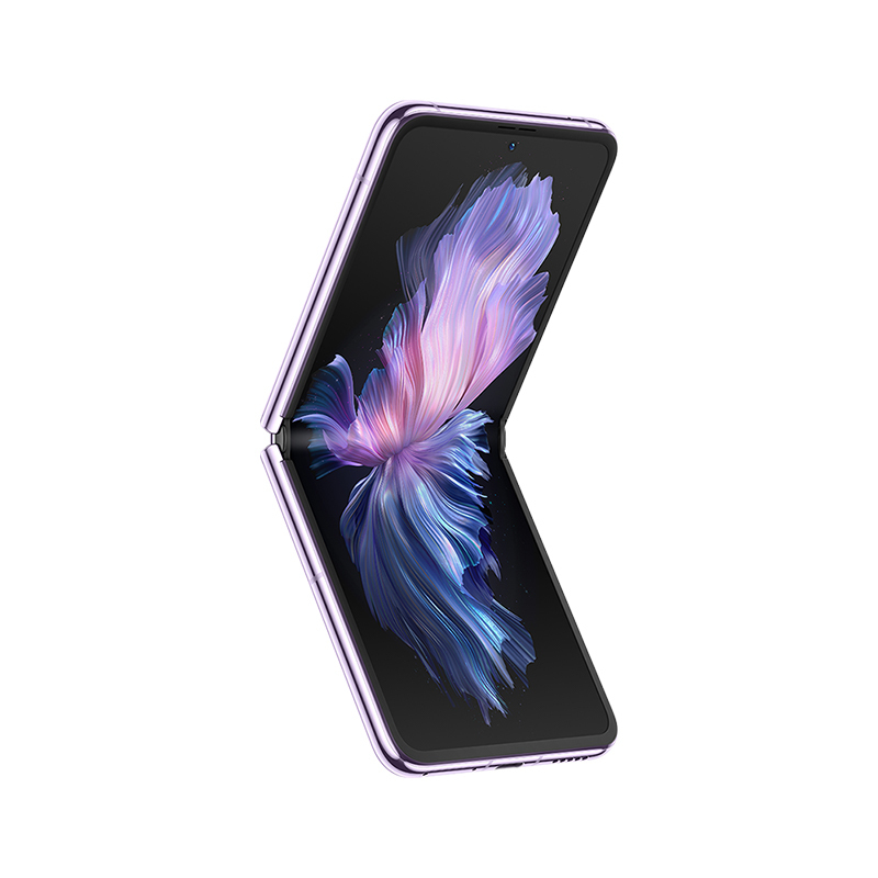 vivo X Flip 12GB+512GB 菱紫 5G全网通折叠屏新品手机 一代骁龙8+芯片5000万蔡司专业影像50万次无忧折叠44W闪充120Hz拍照学生游戏手机
