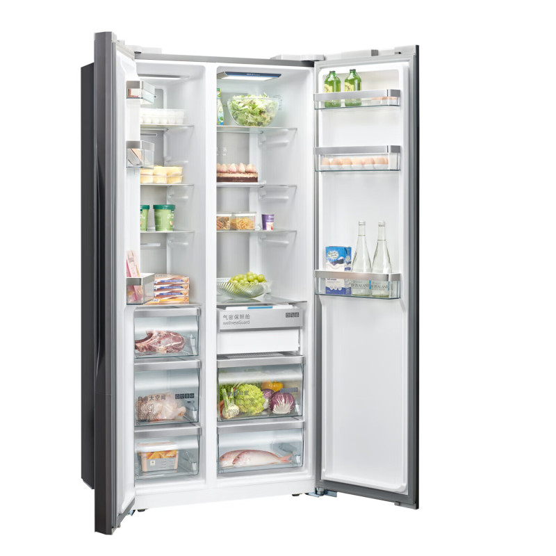 西门子智感恒鲜湖蕴蓝637升大容量对开门冰箱ka99va356c动态恒温