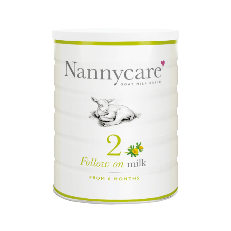 [国内发货]英国原装进口纳尼凯尔Nannycare婴幼儿山羊配方奶粉2段适用年龄6-12个月900g每罐