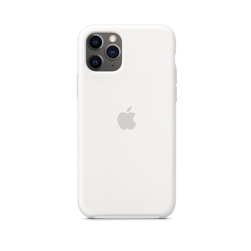 Apple iPhone 11 Pro Max 硅胶套 白高清大图
