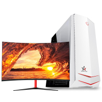 世纪之星 11代酷睿i5 11400六核/16G DDR4内存/512G固态 组装机 台式电脑 台式机 电脑主机 家用办公电脑 商务娱乐设计学生直播网课游戏电脑+27英寸显示器全套