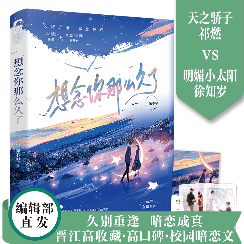 [正版] 想念你那么久了 年深不见 一本完结+新番外 青春文学都市校园暗恋成真双向奔赴久别重逢言情小说高清大图