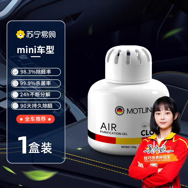 [10盒装]新车除甲醛除异味车内专用空气净化器汽车车载去味除臭清除剂神器