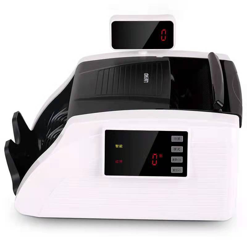 得力3925s智能c类点钞机混点c类验钞机银行专用迷你数钱机小型办公