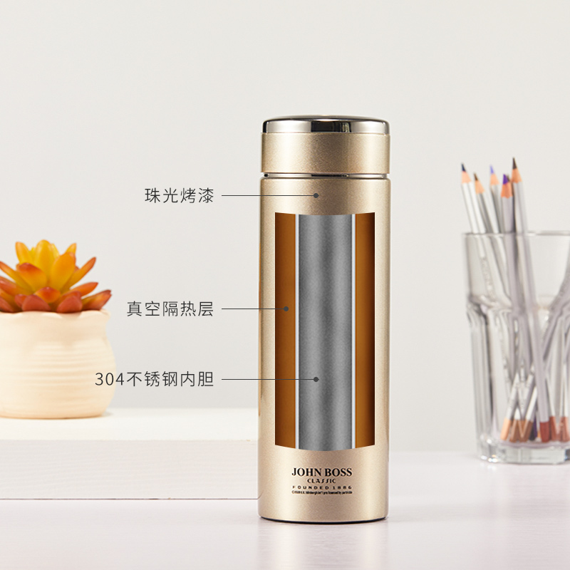 johnboss保温杯hbs420铂仕商务保温杯120ml商务杯保温杯单个价
