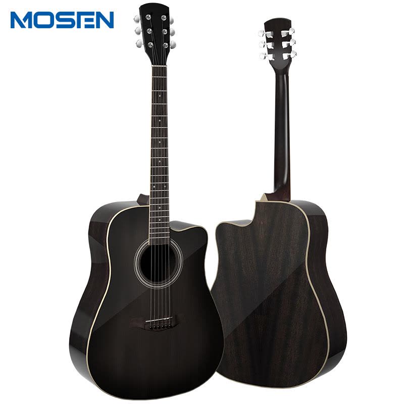 莫森(mosen)MS-G60 单板民谣吉他初学者面单木吉他 D桶型新手入门吉它41寸图片