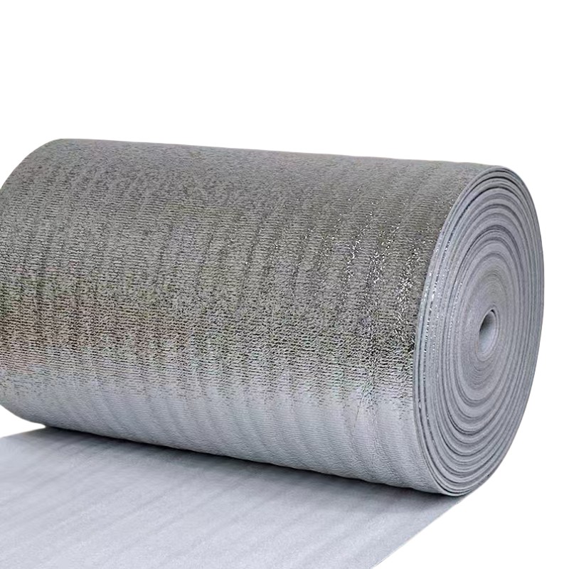 众慧创安 铝膜泡沫棉 珍珠棉 铝膜隔热材料泡沫防冻棉 100cm×10m 卷
