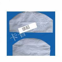 定制定制纺织厂女工帽车间帽工作帽白色卫生帽防尘帽食品厂帽男女帽 白色卫生帽(均码)