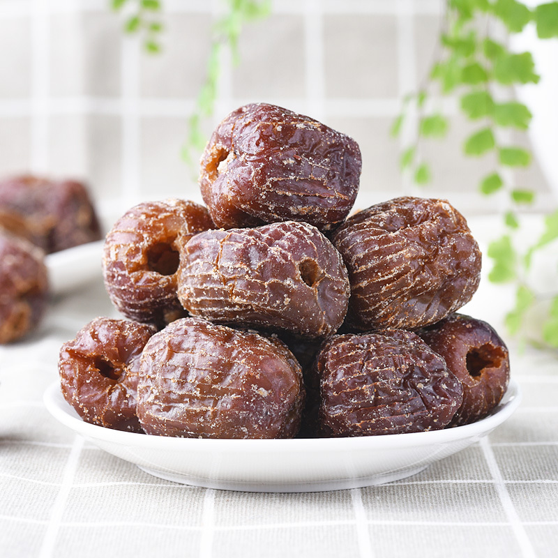 长思山东特产硬蜜枣干400克精品大红枣无核蜜枣包粽子