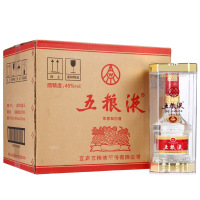 五粮液 45度 500ml*6瓶 箱装 浓香型白酒(2018年-2019年生产随机发货)