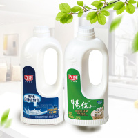 光明大桶酸奶畅优1.1kgx2桶/1桶风味发酵乳原味酸奶网红大桶酸奶 光明畅优大桶酸奶 1.1kg*1桶