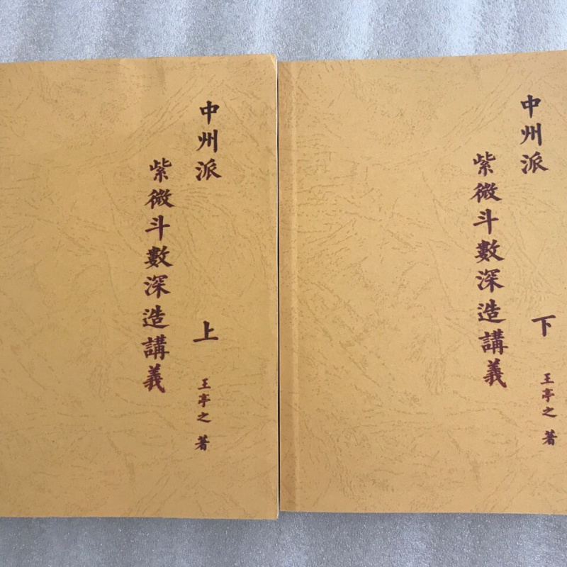 中州派紫微斗数深造讲义 王亭之 著高清大图