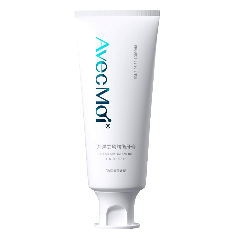 Avec Moi牙膏 海洋之风 益生菌均衡靓白口腔护理 100g/支 YG-XJH100-1图片