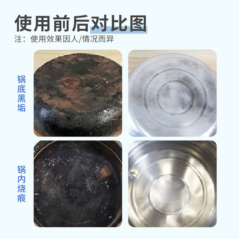 不锈钢清洁膏锅底黑垢清洁剂强力去污锅底黑垢清洁剂除锈2848高清大图