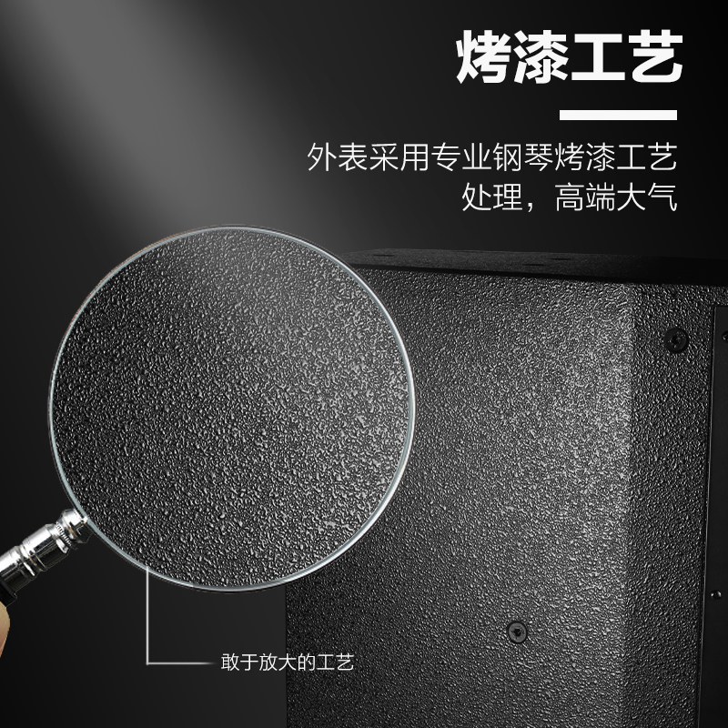 惠度(HuiDu)MS-10专业舞台演出婚庆活动酒吧KTV包厢舞蹈室HIFI音响大小型会议室专用全频音箱高清大图