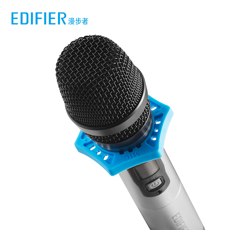 Edifier/漫步者 IU2车载无线K歌麦克风KTV话筒直播抗干扰即插即用高清大图
