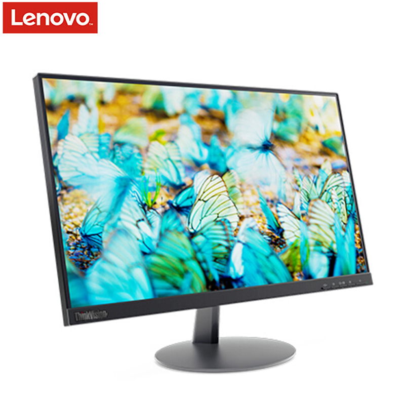 联想(ThinkVision)T24A-10 23.8英寸显示器(FHD 低蓝光 VGA+HDMI1.4)