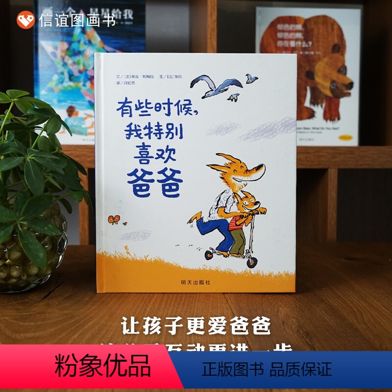 单本全册 [正版]信谊图书有些时候,我特别喜欢爸爸绘本精装3-6周岁少儿童成长情商阅读故事情商培养故事幼儿园绘本阅读亲情