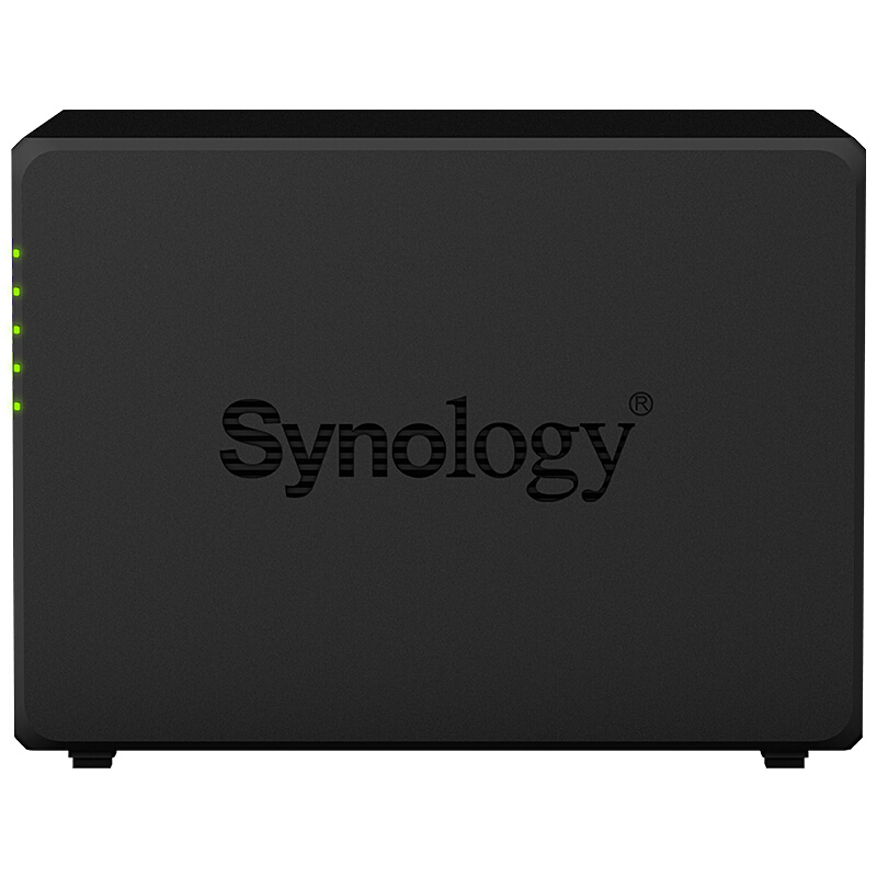 群晖(Synology)DS420+替代DS418playNAS网络存储服务器(含1块希捷酷狼4TB硬盘)SATA接口