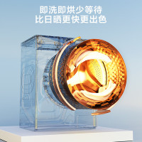 小天鹅(LittleSwan)滚筒洗衣机全自动10公斤洗烘一体 健康除螨洗BLDC变频智能投放TD100V196WIDY