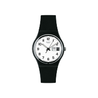 斯沃琪瑞士原装进口手表简约夜光学生男女防水指针式石英表 GB743