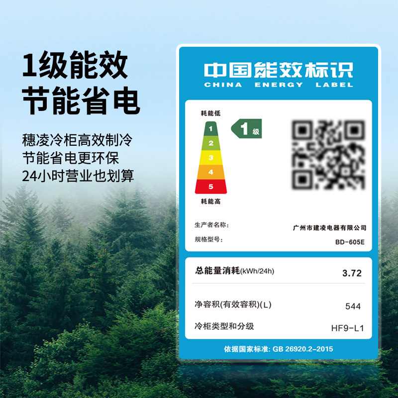 穗凌(SUILING)BD-605E单温大卧柜冰柜冷冻冷藏柜转换厨房冰箱保鲜柜速冻顶开门密封柜商用雪柜544升一级能效