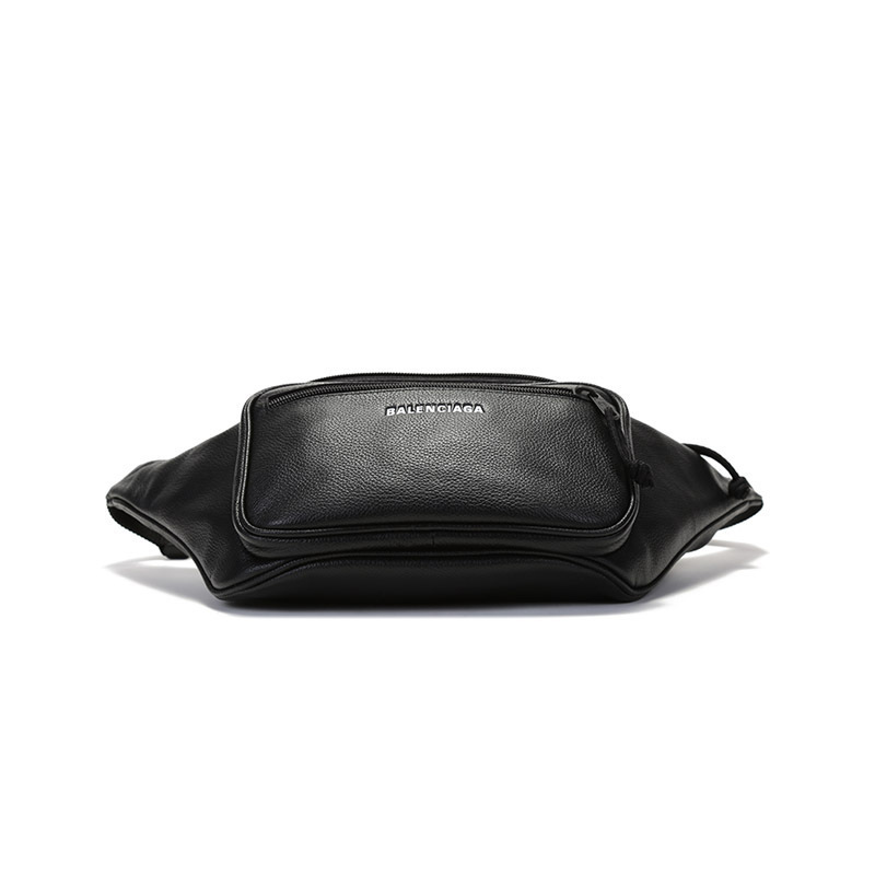 balenciaga巴黎世家男士牛皮革explorer胸包斜挎包腰包52955013mtx