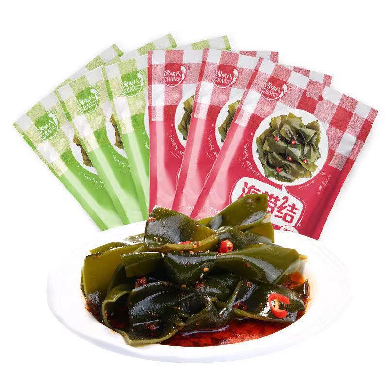 馋嘴八霞浦海带结香辣即食辣味小零食推荐小包装海带片小吃微辣