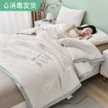 大豆纤维被子被芯夏凉被家用高档空调被春秋被 200x230cm夏季薄款空调被 皓月白