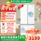 海尔594超薄零嵌系列多门冰箱BCD-412WGHFDB5WFU1 412升智能APP控制自动除霜超净风冷变频节能