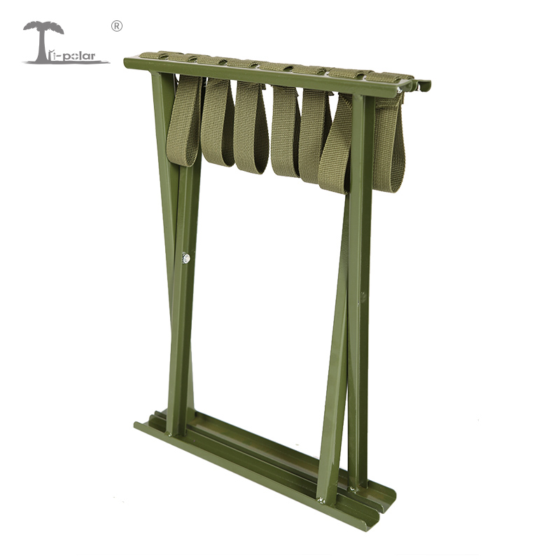 三极户外(Tri-Polar) TP8834户外学生军训用钓鱼椅小凳子 大号 午休椅 (计价单位:把) 军绿色高清大图