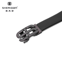 SHERIDAN喜来登(扣头皮带)头层牛皮NL180357S