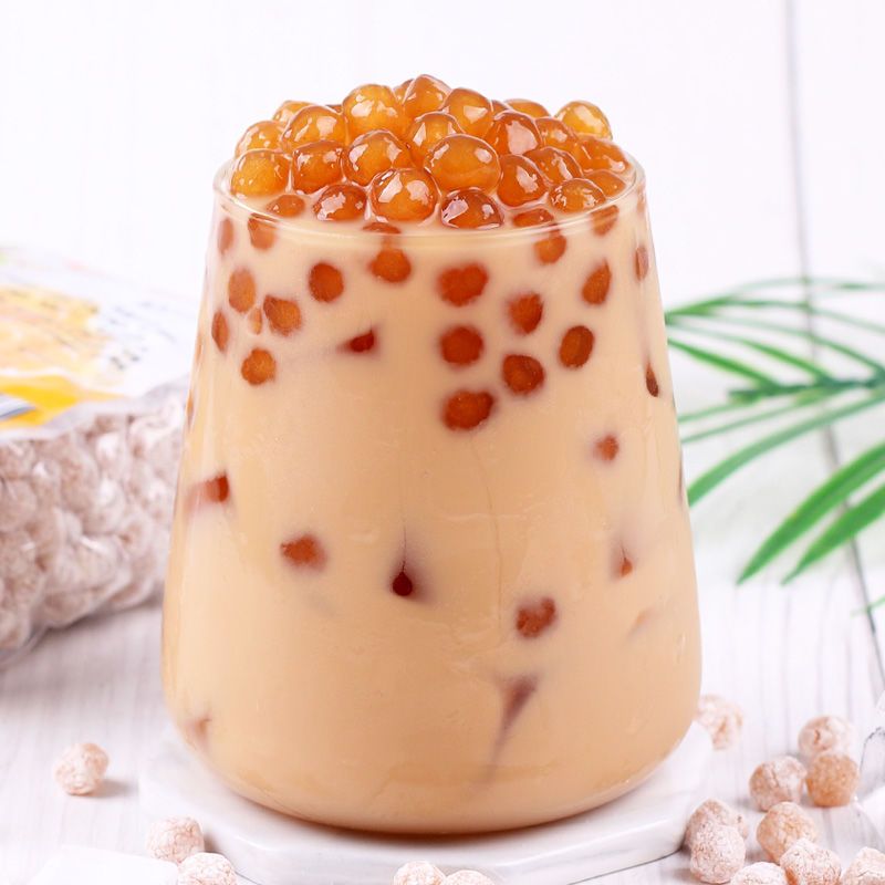 g黑珍珠奶茶配料 原味奶茶500g家用港式速溶奶茶 巧克力奶茶粉1000g