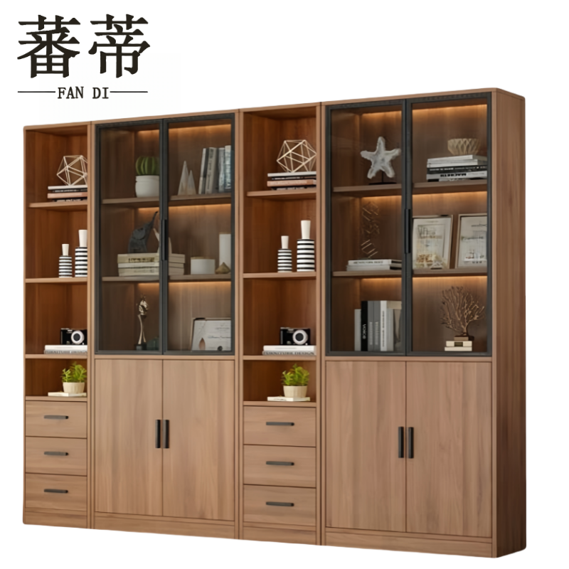 蕃蒂文件柜2.4米台高清大图