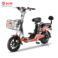 台铃GL1新国标真空胎12A锂电池电动自行车 48V电动车电瓶车 玫瑰金（国标版）