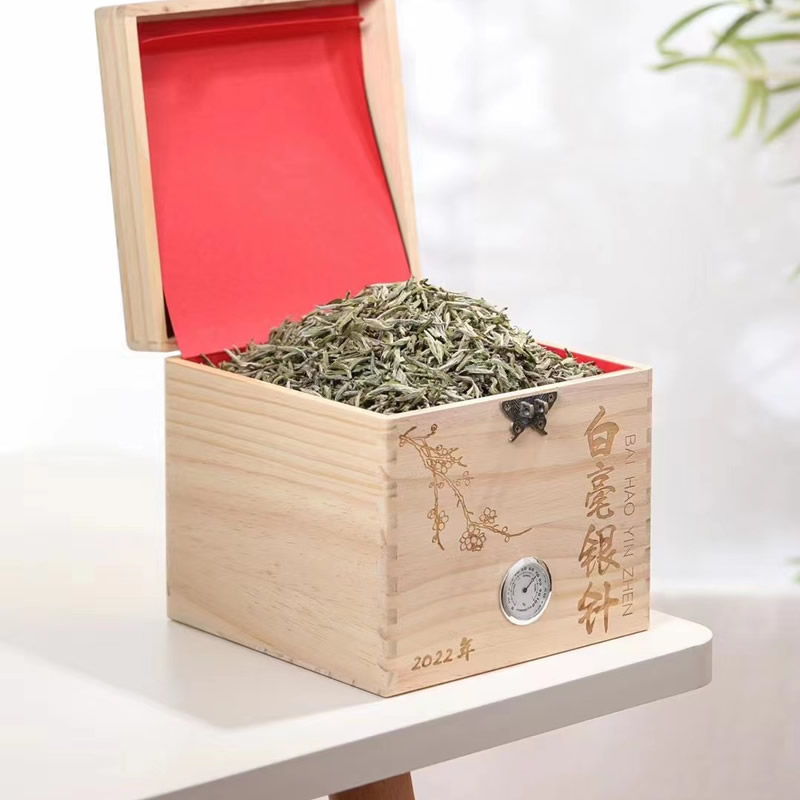 正宗明前白毫银针福鼎白茶散装特级白豪银针茶叶2025新茶500g散装高清大图