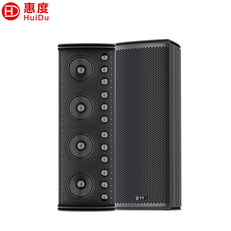 惠度(HuiDu)PA-5512专业会议全频音柱酒店背景音乐多功能展厅大型会议室音柱音箱壁吊挂会议教学报告厅音柱3只高清大图
