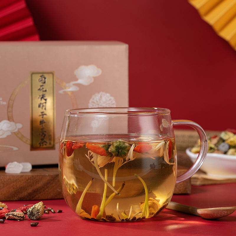 仁和健途菊花决明子牛蒡茶120克/盒(10克*12包)