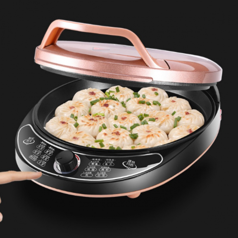 双喜电器doublehappiness电饼铛家用双面加热烙饼锅28cm