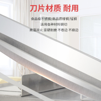 铡刀家用小型切骨机甘蔗纳丽雅(Naliya)羊排骨手动剁骨切轧刀锰钢闸刀切鸡 430不锈钢单刃13.5寸铡刀带托盘